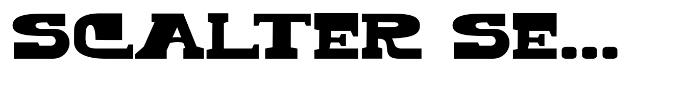 Scalter Semi Serif Sm Exp